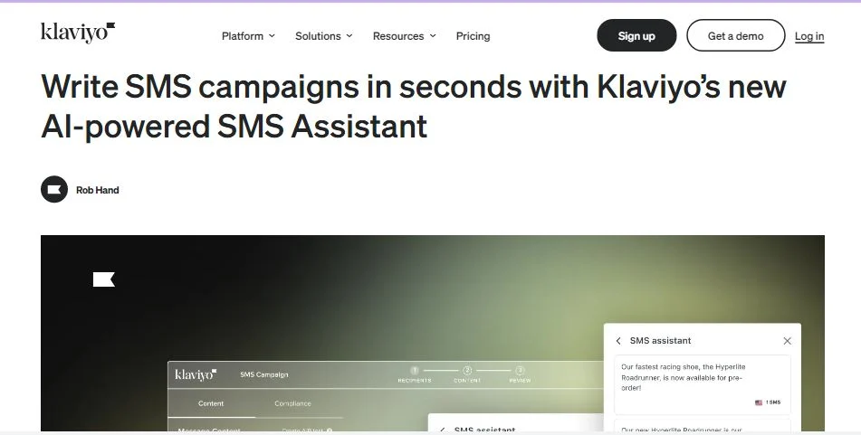 Klaviyo SMS Assistant