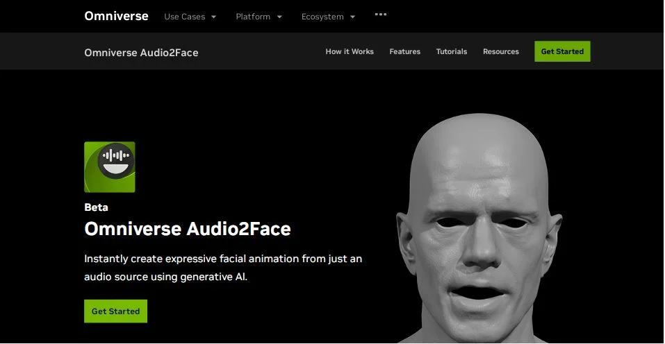 Omniverse Audio2Face