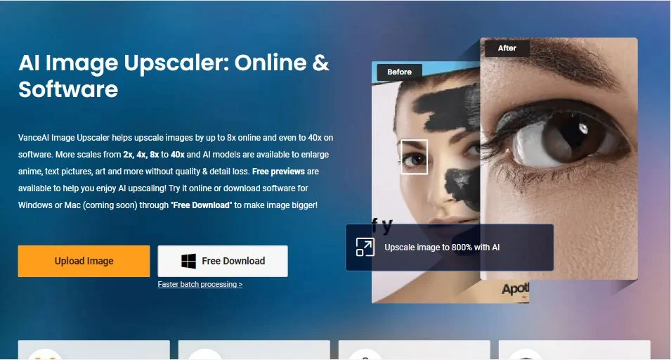 VanceAI Image Upscaler • Ai Tool Junction