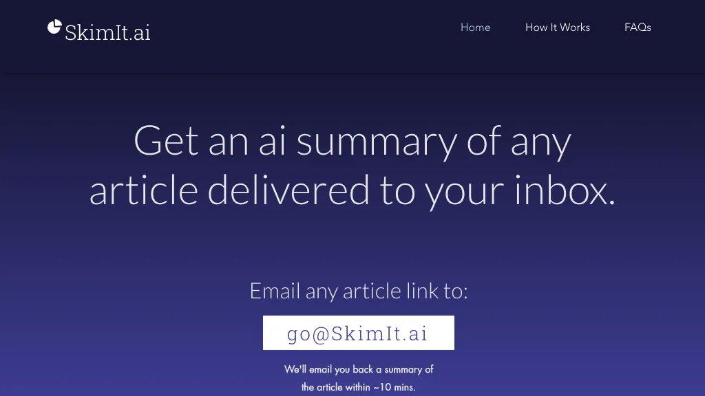 SkimIt.Ai