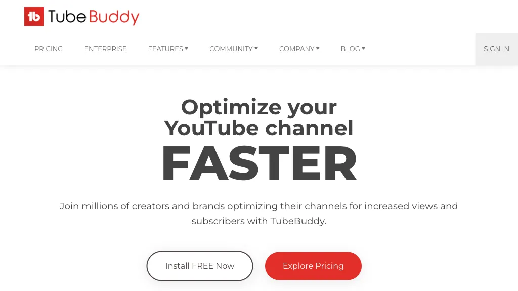 TubeBuddy